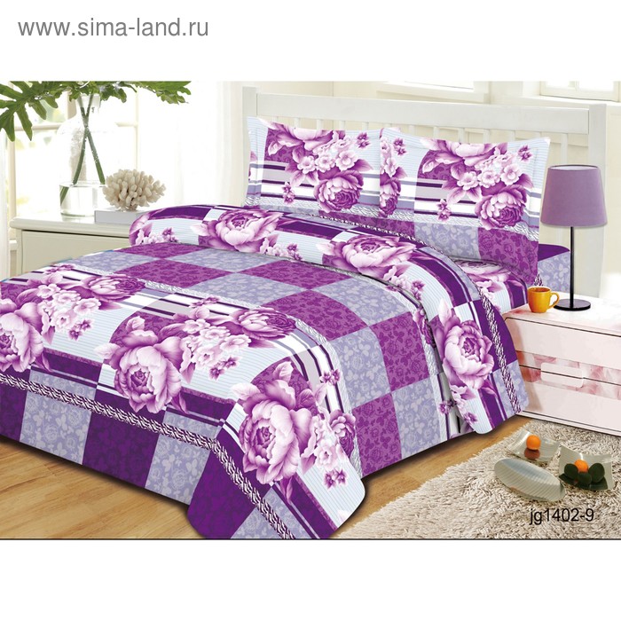 Постельное бельё 2 сп. 175х215см, 180х215см, 70х70см 2 шт. - Фото 1