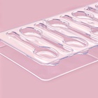 Форма для шоколада KONFINETTA «Ложки», 27.5×13.5 см, 10 ячеек 11.5×2.7 см, пластик, прозрачная 4314183