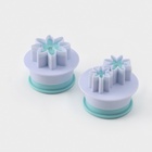 Плунжеры кондитерские Доляна «Цветы», набор 2 шт., пластик, белые - Фото 3