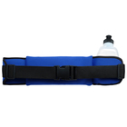 Сумка спортивная на пояс ONLITOP, с бутылкой, 45х9 см, цвет синий - Фото 2