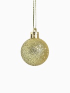 Ёлочные игрушки «Новогодние ветви», шары новогодние, d=4 см, набор 12 шт., золото - Фото 3