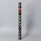 Ёлочные игрушки «Олень», пластиковые, набор 12 шт., d=6 см, зелёный 4316801 - фото 13234605