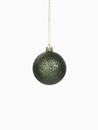 Ёлочные игрушки «Олень», шары новогодние, 12 шт., набор d=6 см, зелёный - Фото 4