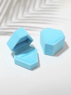 Футляр под серьги/кольцо "Кристалл", 6*6, цвет голубой - фото 809331469