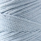 Пряжа "Macrame Cotton" 20% полиэстер, 80% хлопок 225м/250гр (760 голубой) - Фото 3