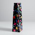 Пакет под бутылку крафтовый «Яркого года!», 13 х 36 х 10 см - Фото 3