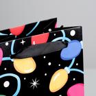 Пакет под бутылку крафтовый «Яркого года!», 13 х 36 х 10 см - Фото 4