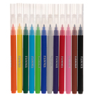 Фломастеры 12 цветов «Гамма. Классические», смываемые, картонная упаковка, европодвес 180319_11 - Фото 2