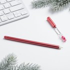 Ручка с фигурной подвеской «Новогодняя посылочка» - Фото 3