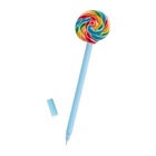 Ручка-прикол Calligrata «Леденец», чёрный стержень, гелевая, подарочная, МИКС (комплект 12 шт) - фото 68080831