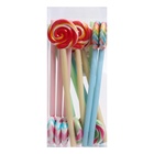 Ручка-прикол Calligrata «Леденец», чёрный стержень, гелевая, подарочная, МИКС - Фото 9