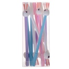 Ручка-прикол Calligrata «Зайка», чёрный стержень, гелевая, МИКС - Фото 11