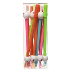 Ручка-прикол Calligrata «Зайка», чёрный стержень, гелевая, МИКС - Фото 15