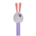 Ручка-прикол Calligrata «Зайка», чёрный стержень, гелевая, МИКС - Фото 4