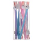 Ручка-прикол Calligrata «Зайка», чёрный стержень, гелевая, МИКС - Фото 7