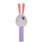 Ручка-прикол Calligrata «Зайка», чёрный стержень, гелевая, МИКС - Фото 8