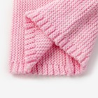 Шарф-снуд для девочки, размер 48х18, цвет розовый - Фото 2