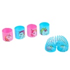 Пружинка - радуга «Единорог», d=3.5 см, МИКС - Фото 3