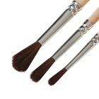 Набор кистей для рисования, пони, 3 штуки: № 2, 3, 4, Calligrata, круглые, деревянная ручка, в пакете - Фото 8