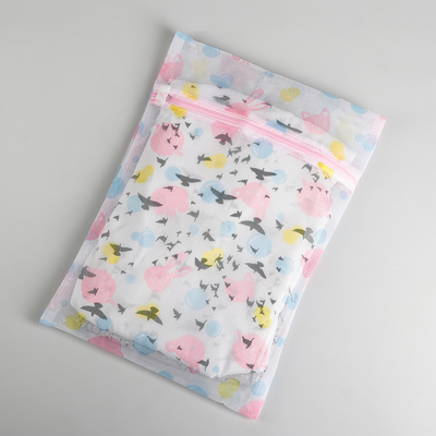 Мешок для стирки белья Доляна, 30×40 см, мелкая сетка, рисунок МИКС