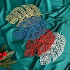 Декор блеск «Листья монстера», h=30 см, МИКС - Фото 2