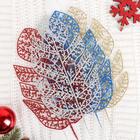 Декор блеск «Листья монстера», h=30 см, МИКС - Фото 3