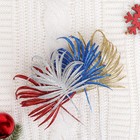 Декор блеск «Листья пальма», h=20 см, МИКС - Фото 3