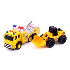 Машина инерционная «Эвакуатор» с трактором, световые эффекты - фото 20951593