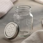 Солонка «Банка», 100 мл, 7×5.5×8.5 см, стекло, рисунок МИКС - Фото 3