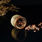 Баночка для специй «Голд», 100 мл, 5.7×5.5, стекло, золотистая - Фото 7