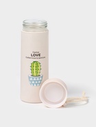 Бутылка для воды «Кактус», 420 мл, h=19.5 см, стекло, пластик, рисунок МИКС - Фото 2