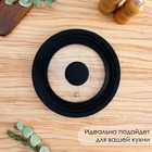 Крышка универсальная силиконовая на посуду, d=16/18/20 см, цвет МИКС - Фото 3