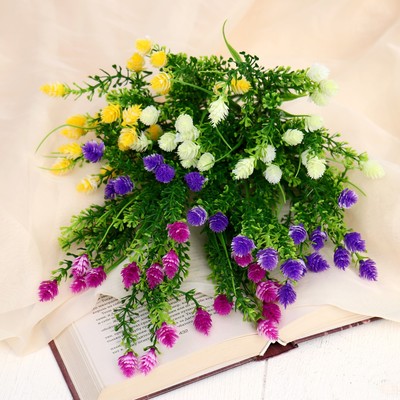 Букет "Крупная гипсофила" 31 см, микс