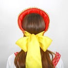 Кокошник «Фантазия с подсолнухами», на красном - фото 35624534