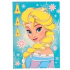 Аппликация форменными стикерами «Холодное сердце», набор для творчества, стикерная мозаика - Фото 2