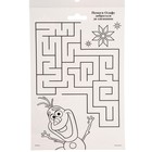 Аппликация форменными стикерами «Холодное сердце», набор для творчества, стикерная мозаика - Фото 5