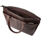 Деловая сумка, 36 х 6 х 26 см, натуральная сумка, цвет коричневый - Фото 4