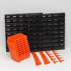 Органайзер настенный с лотками, оранжевый - Фото 5