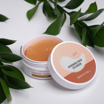 Гидрогелевые патчи для глаз Bonnyhill Gold с частицами золота, 60 шт