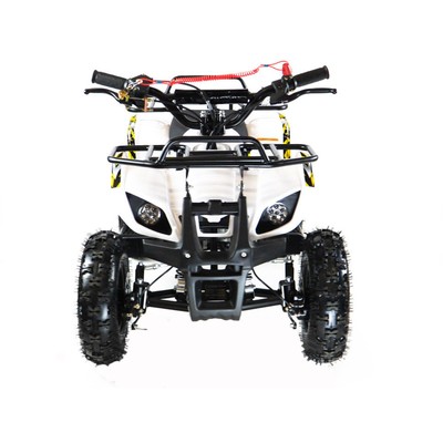 Квадроцикл детский бензиновый MOTAX ATV Х-16 Мини-Гризли, с механическим стартером, белый