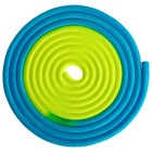 Скакалка гимнастическая утяжелённая, длина 3 м, цвет жёлтый/голубой - Фото 2