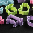 Набор форм для печенья Доляна «Зоопарк», 5,5×4,5×1,7 см, 10 предметов, цвет МИКС - Фото 3