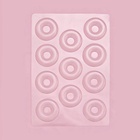 Форма для конфет и шоколада «Пончик», 27×18 см, 11 ячеек, пластик, прозрачная - Фото 2