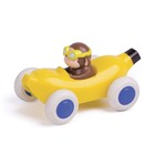 Игрушка «Машинка-банан», с мартышкой, 14 см - Фото 1
