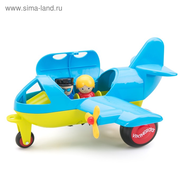 Игрушка «Модель самолета JUMBO», с 2 фигурками, новые цвета - Фото 1