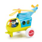 Игрушка «Модель вертолета JUMBO», с 2 фигурками, новые цвета - Фото 1
