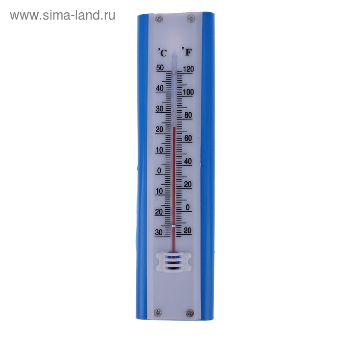 Термометр спиртовой уличный N-308-4, пластик - Фото 1