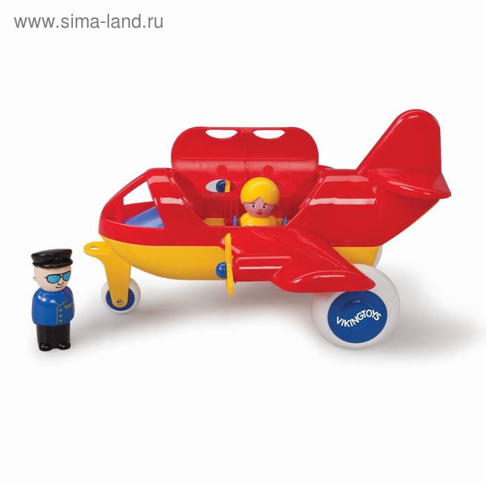 Игрушка «Модель самолета», с фигурками, 30 см - Фото 1