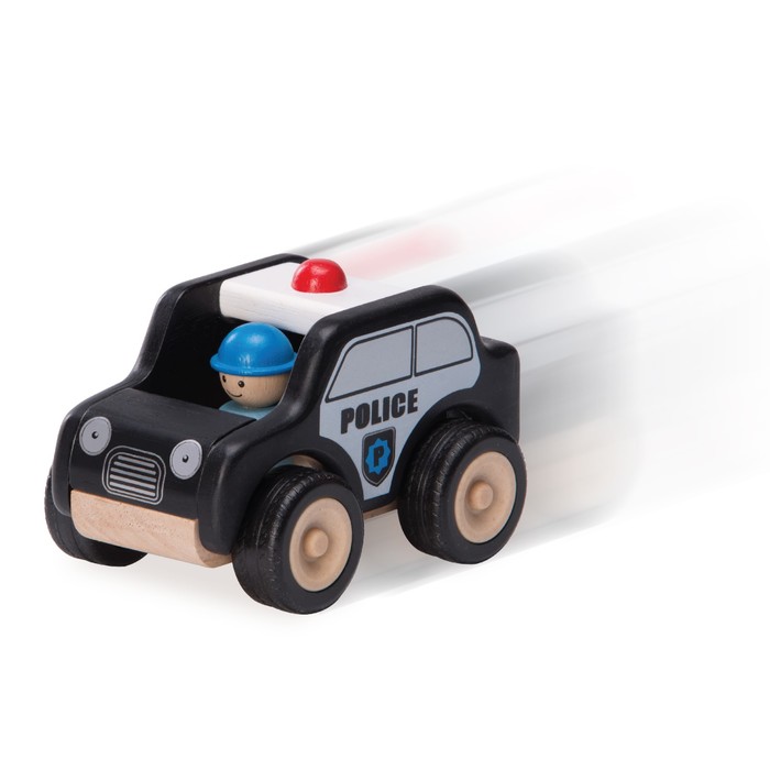 Деревянная игрушка Miniworld «Полицейский патруль» - фото 1890846108