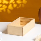 Подарочный ящик «Элегант», 24×14×7.5 см, деревянный - Фото 2